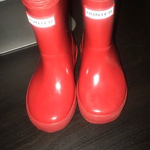 Hunter rain boots